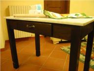 tavolo da cucina con marmo